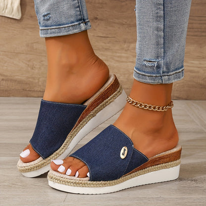 סנדלי וודג' קז'ואל לנשים – נוחות מקסימלית ללא פשרות 1