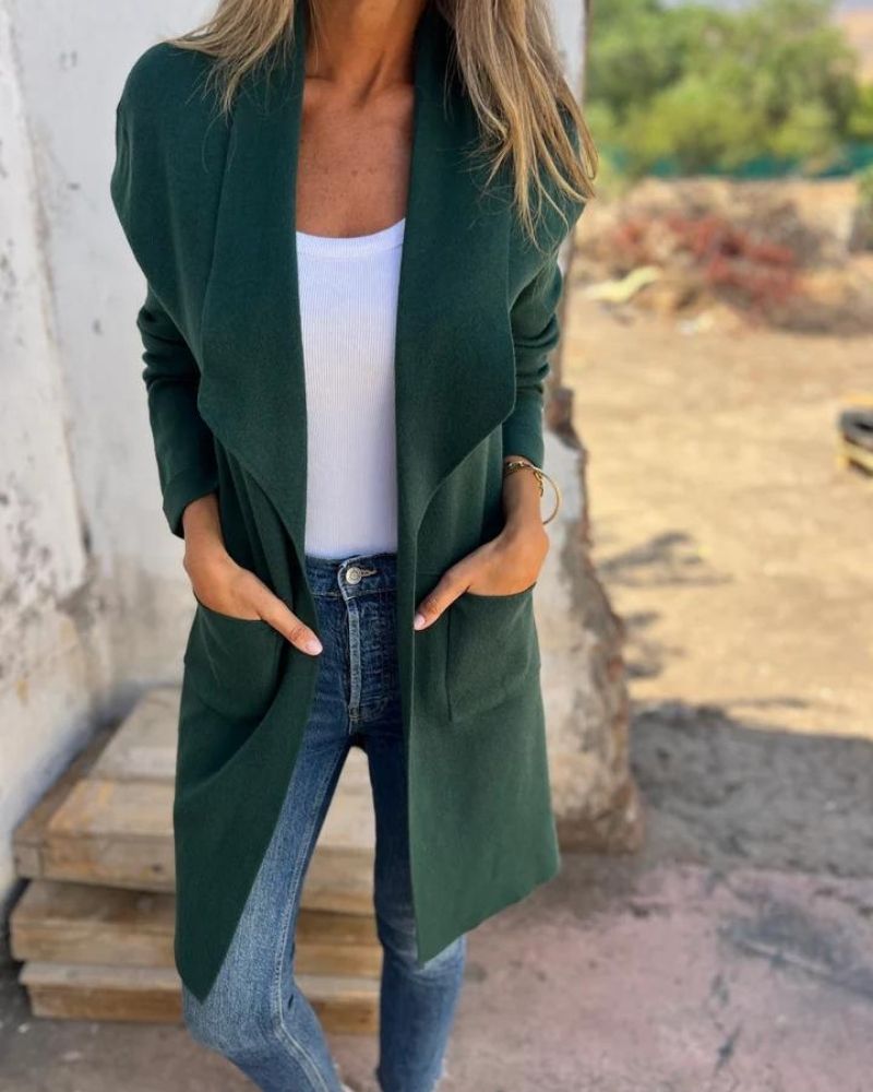 ג'קט קז'ואל גמיש לנשים – סטייל עכשווי ללא מאמץ 1